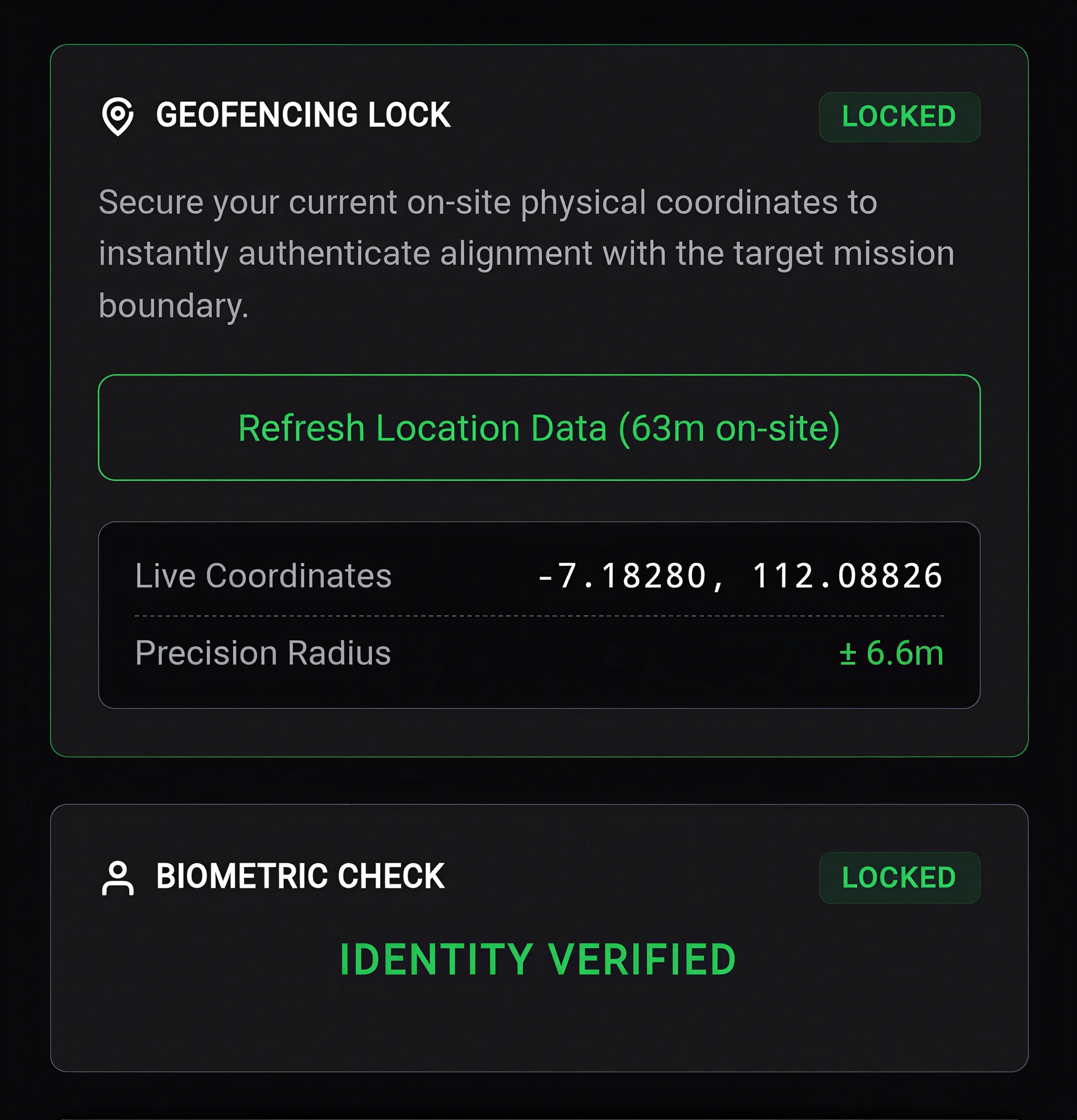 Cryptographic Layer Asset Data Preview