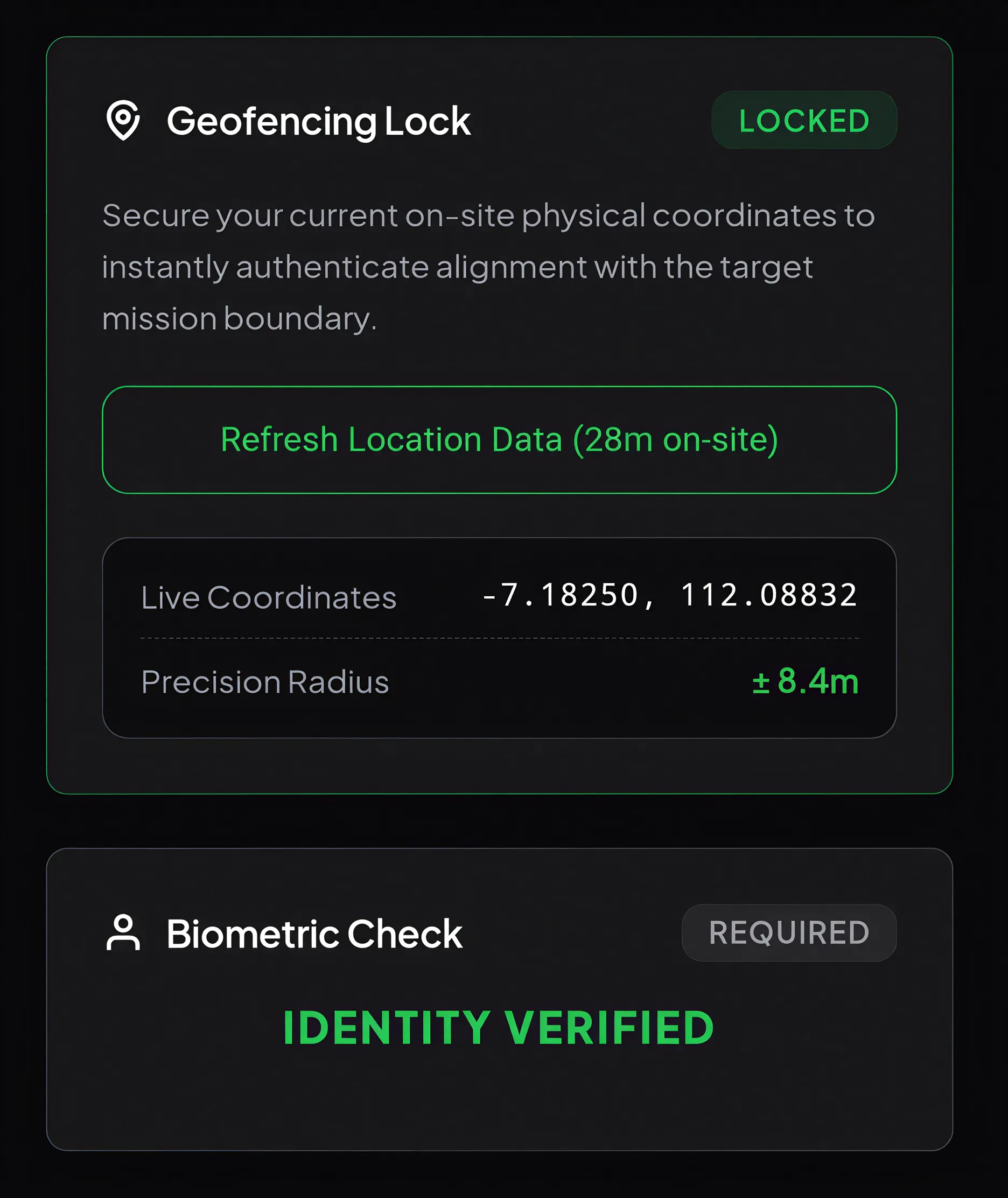 Cryptographic Layer Asset Data Preview